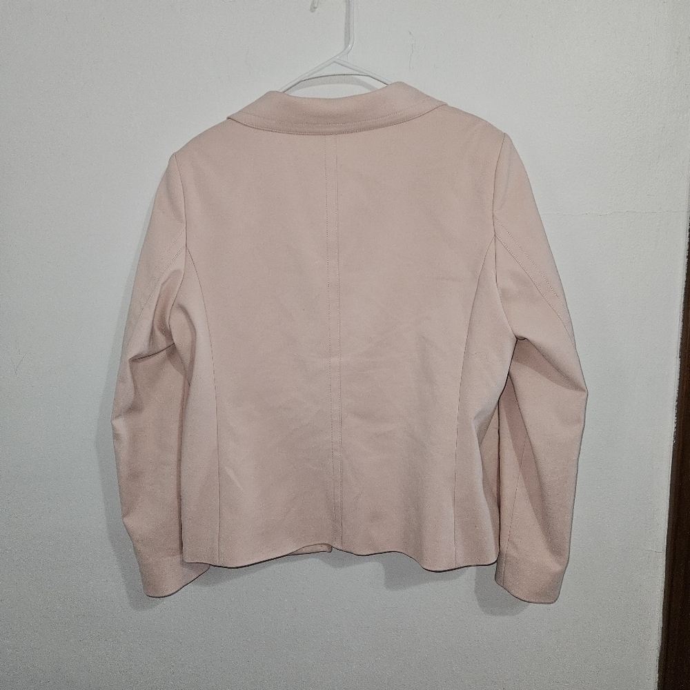 Women’s Blush Double Breasted Tommy Hilfiger Suit Jacket. Size XL. - Picture 5 of 7